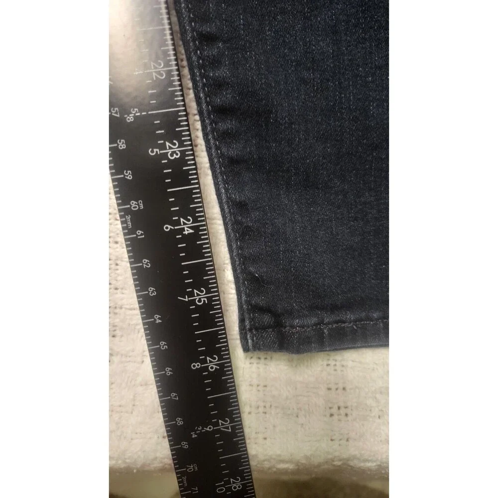 Signature by Levi Strauss Mid Rise Skinny Women's Jeans Black Sz 18M